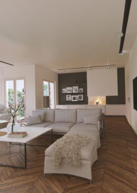 Exklusives Zweifamilienhaus im Umbau in 1. Rheinlage von Düsseldorf-Oberkassel !, 40545 Düsseldorf, Mehrfamilienhaus